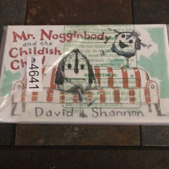 Mr. Nogginbody and the Childish Child Hardback Book-New - Picture 3 of 4